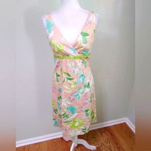Maggy London Pastel Floral Dress